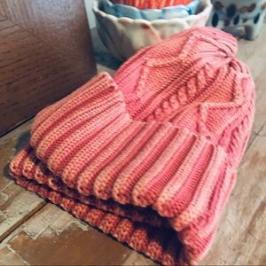 Free People OS Cotton Knit Cap Great Color NWOT